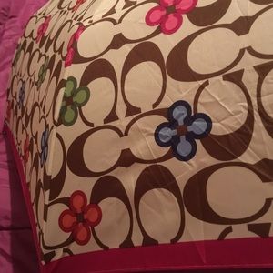 FINAL PRICE - NWT Coach "Peyton" umbrella